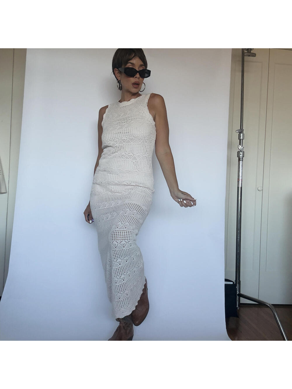 Crochet Maxi Dress